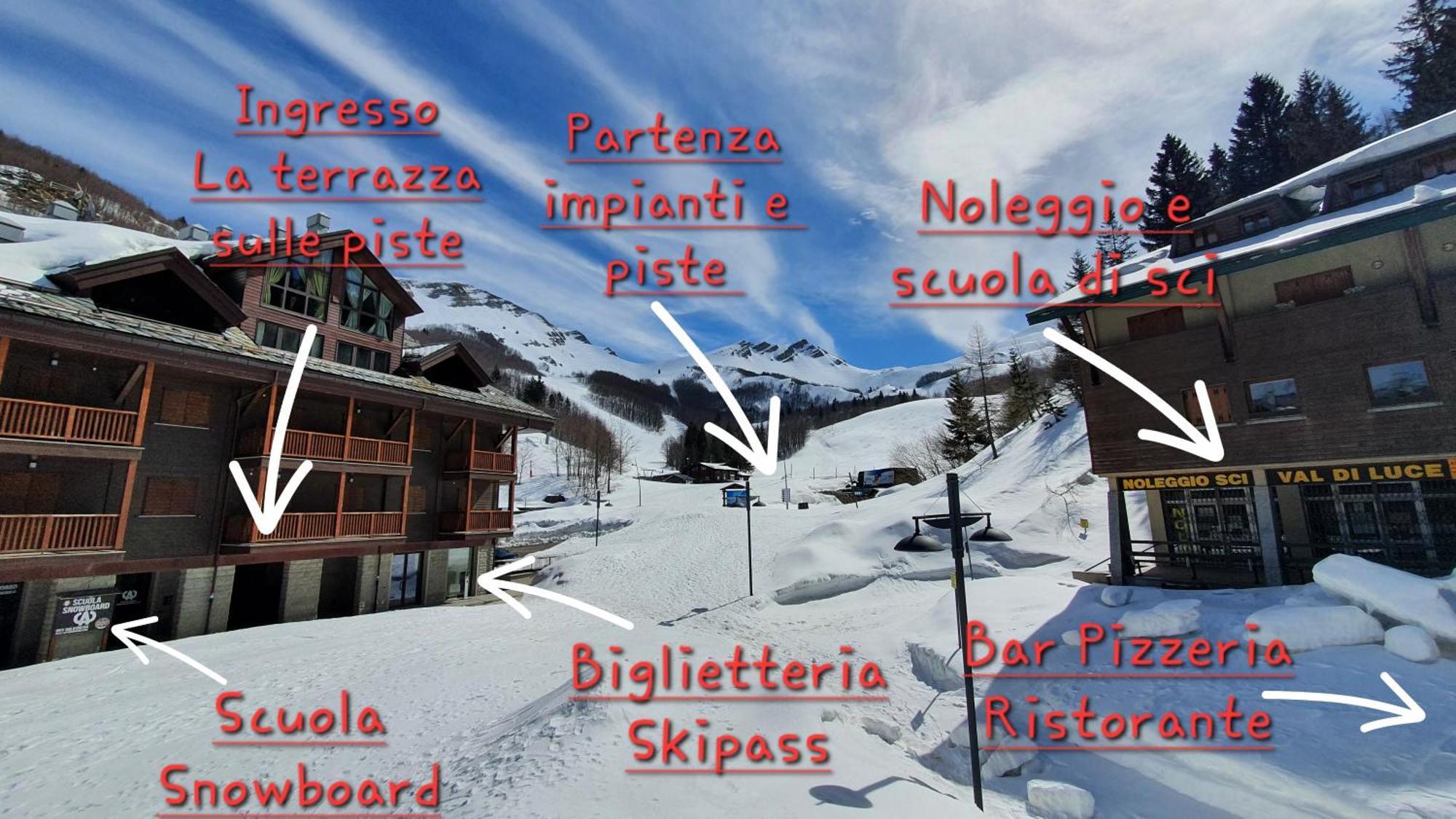 La Terrazza Sulle Piste Val Di Luce - Biancheria Inclusa Abetone Exterior foto
